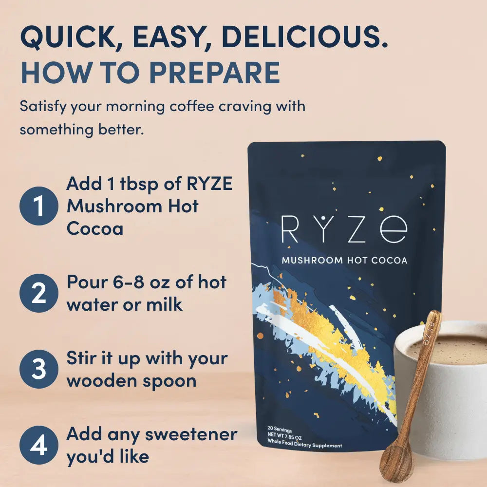 RYZE Ritual Set: Cocoa + Coffee