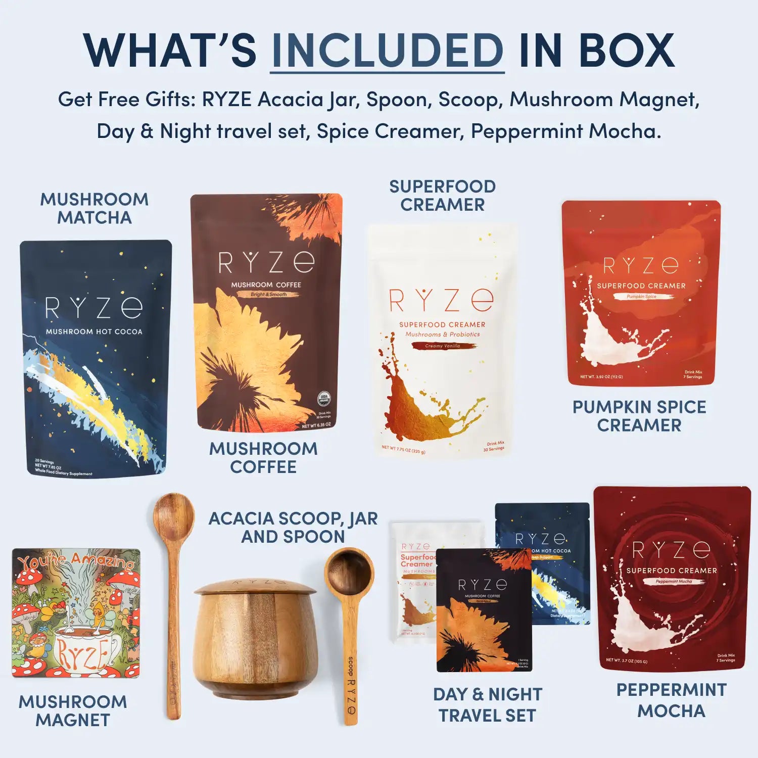 RYZE Ritual Set: Cocoa + Coffee